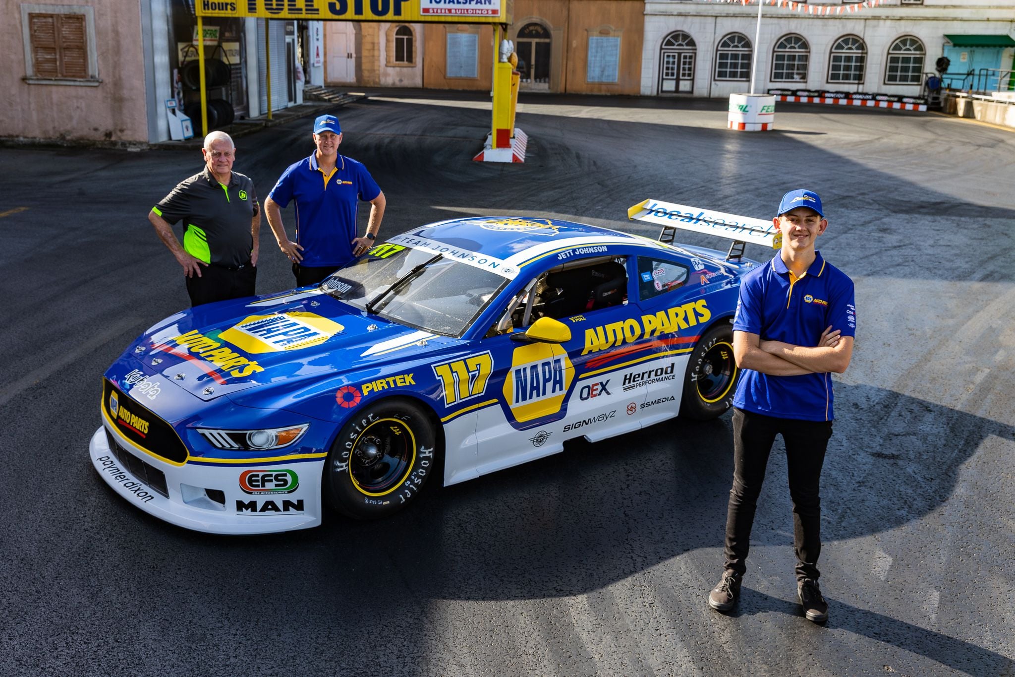 Johnson reveals new look for TA2 Mustang Johnson reveals new look for TA2 Mustang